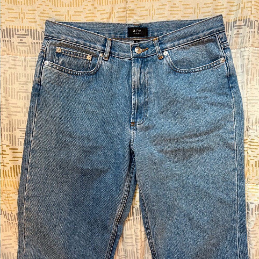 A.P.C. Blue Rudie Denim Jeans